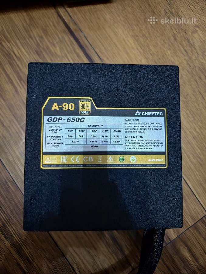 Chieftec Gdp-650c 650w - nuotraukos Nr. 2