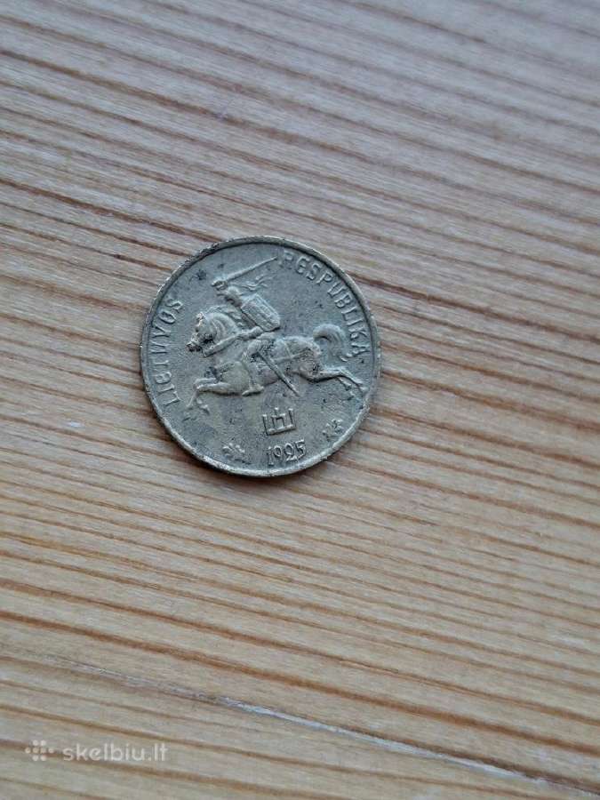 Lietuva 1925 1 centas - nuotraukos Nr. 2