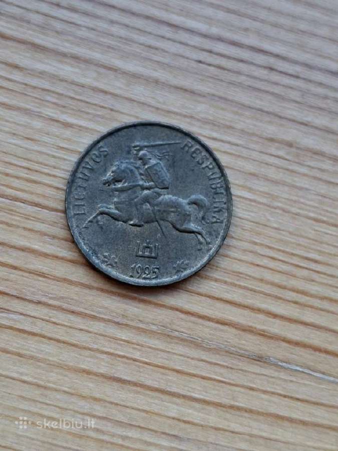 Lietuva 1925 1 centas - nuotraukos Nr. 2
