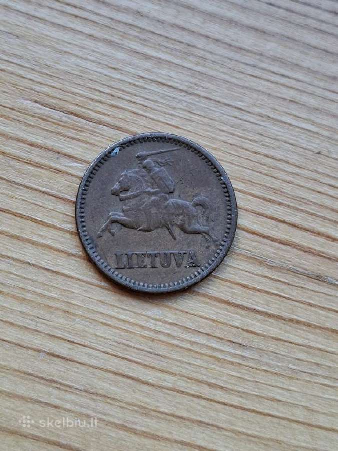Lietuva 1936 1 centas - nuotraukos Nr. 2