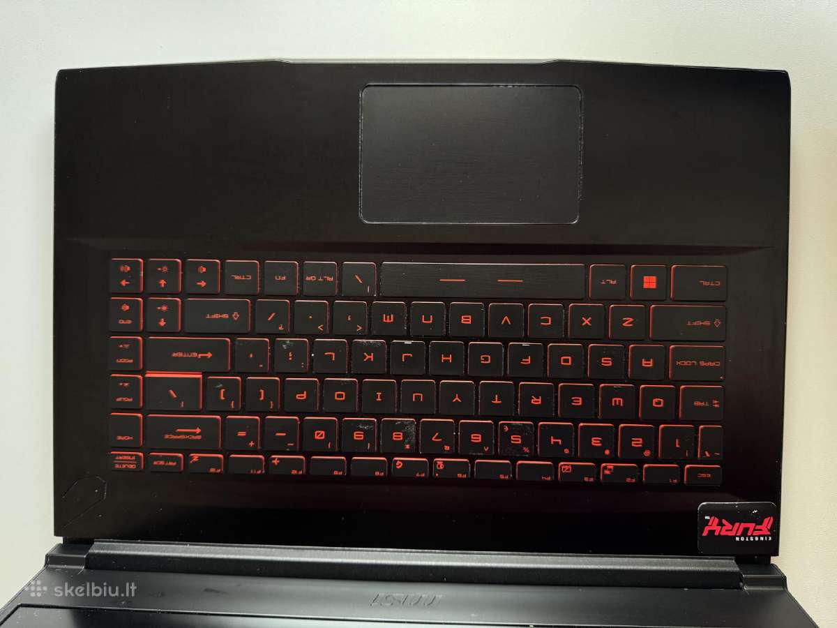 Msi Gf63 Thin - nuotraukos Nr. 3