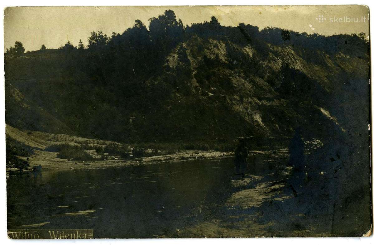 1905 fotografija Vilnius Wilno Vilnelė Wilenka