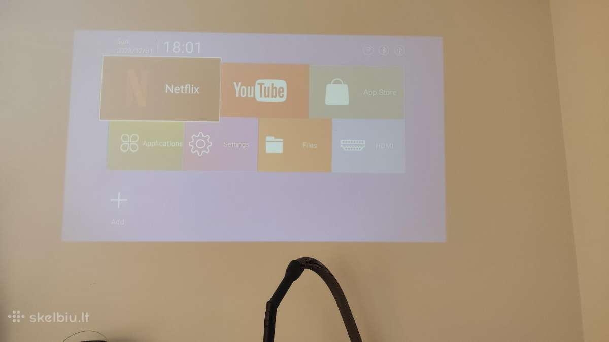 Hy300 Projector 4k HD Android 11 Dual WiFi 6.0 200