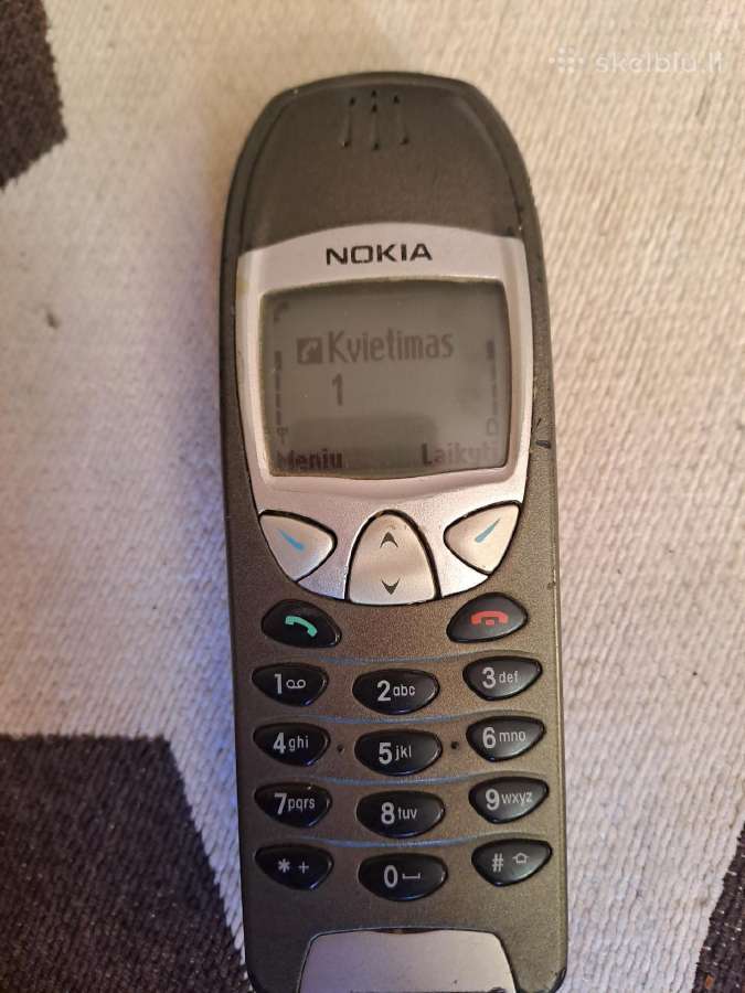Pilnai veikianti nokia6210 su lt kalba - nuotraukos Nr. 3