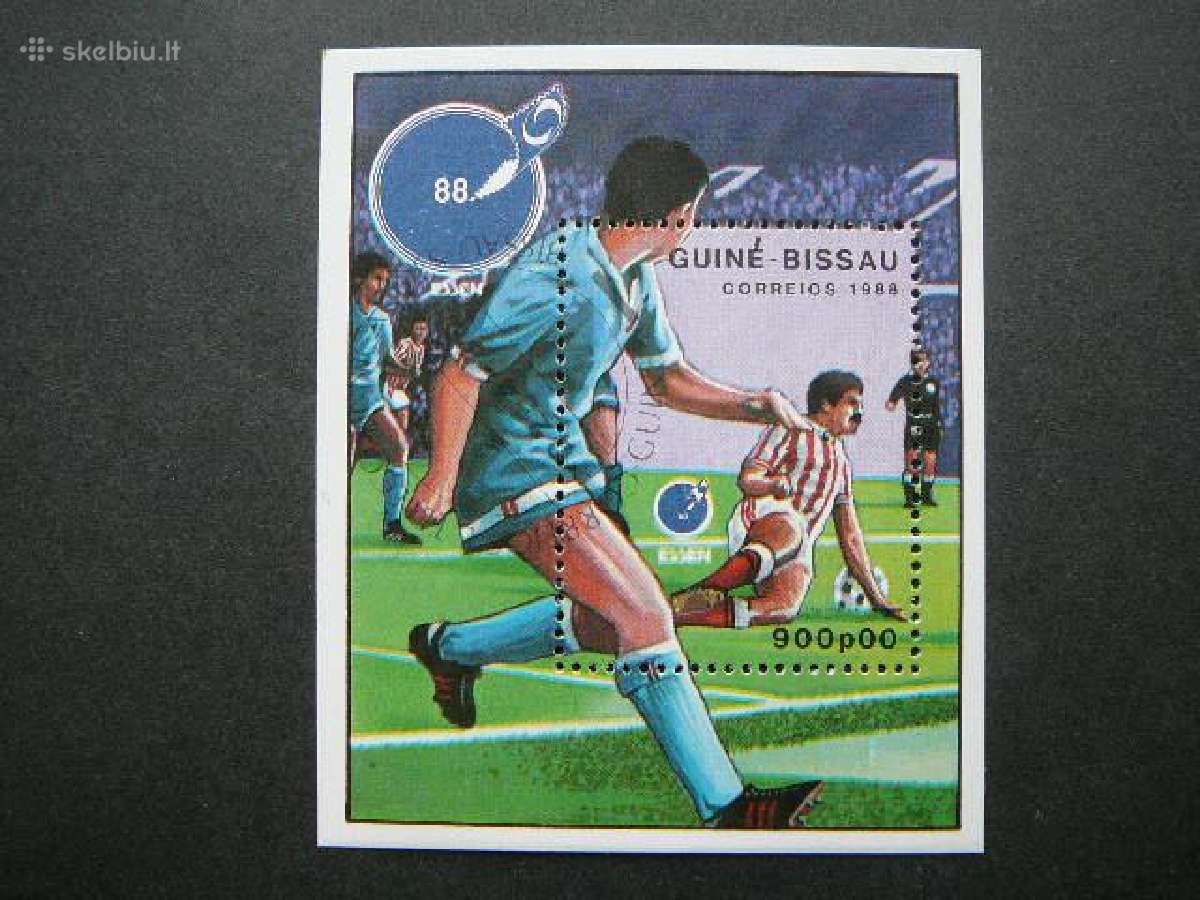 Futbolas G. Bisau 1988 antsp. gb22a