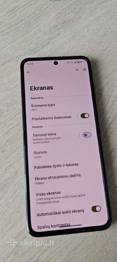 Motorola razr 50 ultra 12gb / 512 GB - nuotraukos Nr. 10