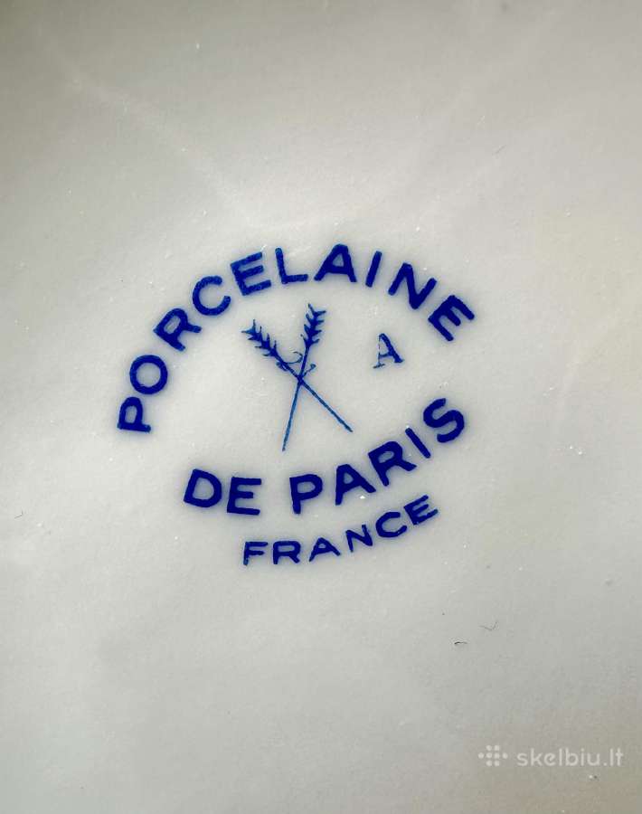 Porcelaine de Paris indas - nuotraukos Nr. 6