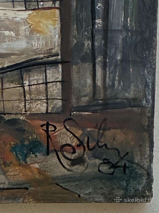 Autorinis Romualdo Šilinsko paveikslas - nuotraukos Nr. 2