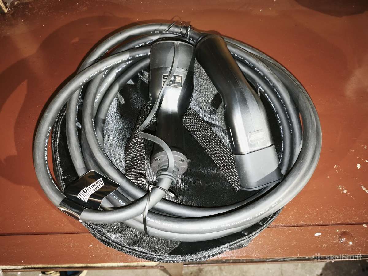 22kw Type2 krovimo kabelis