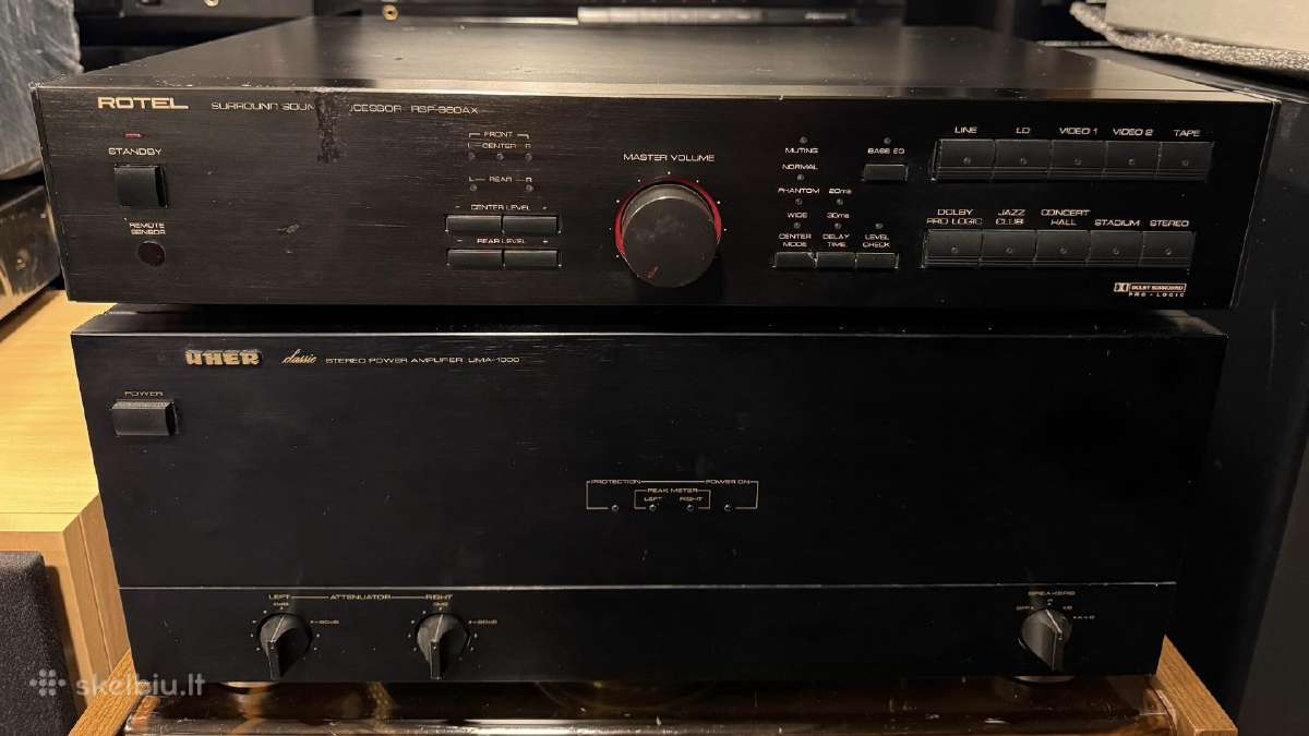Onkyo p-3370 / pradiniai stiprintuvai / preamp - nuotraukos Nr. 10