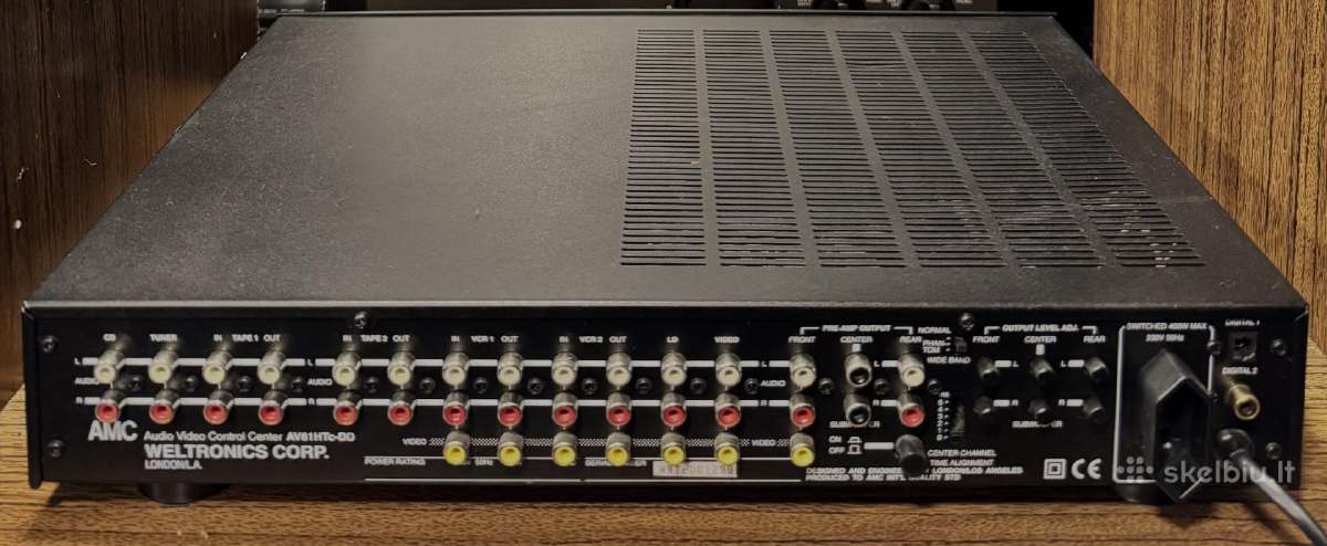 Onkyo p-3370 / pradiniai stiprintuvai / preamp - nuotraukos Nr. 13