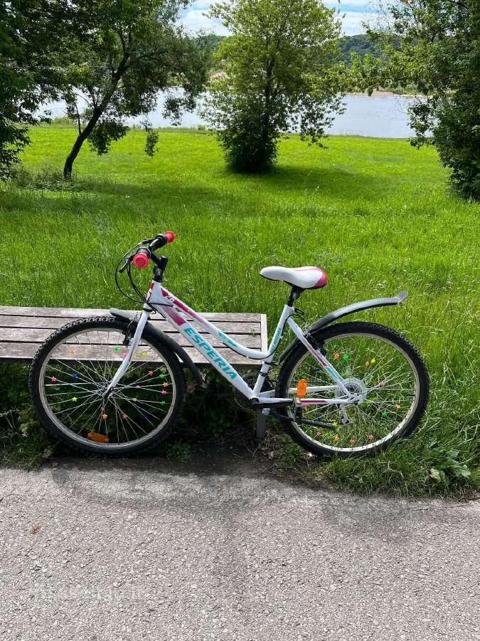 Mergaitiškas dviratis