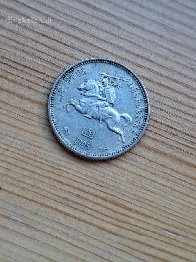 Lietuva 1925 2 litai (sidabras) - nuotraukos Nr. 2