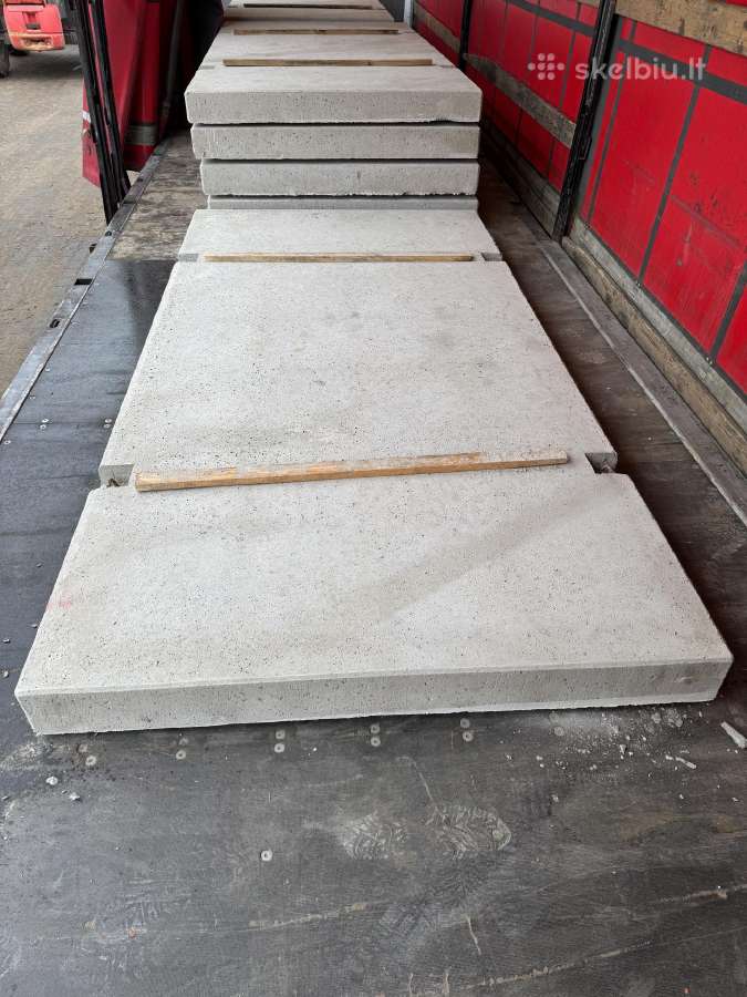 Betoninės kelio plokštės gelžbetoninės 300x150x15 - nuotraukos Nr. 5