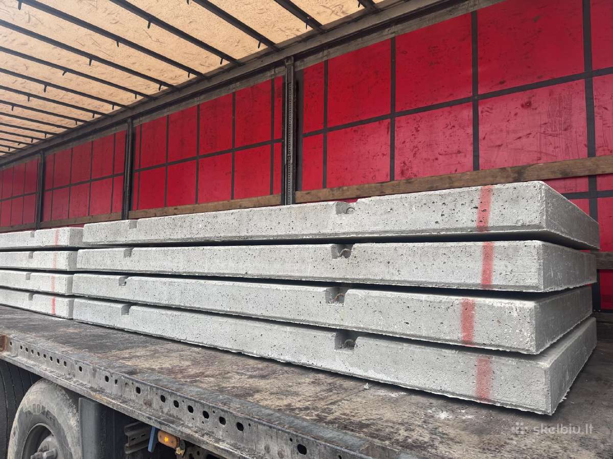 Betoninės kelio plokštės gelžbetoninės 300x150x15 - nuotraukos Nr. 6