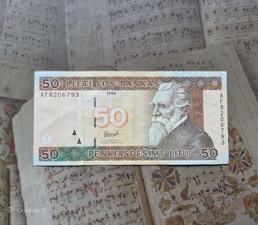 50 litų 1998 Lietuva