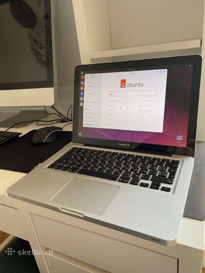 MacBook Pro 13 (2011) 16gb RAM/512gb SSD / Ubuntu