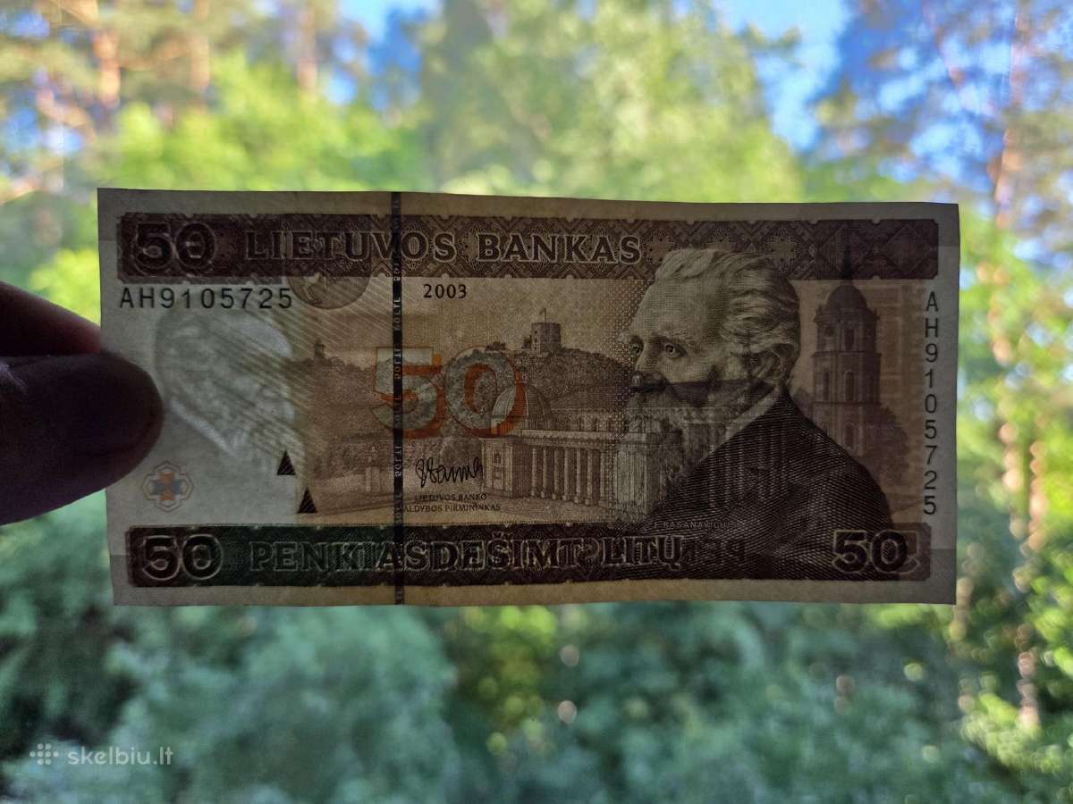 50 litų 2003 Lietuva - nuotraukos Nr. 3