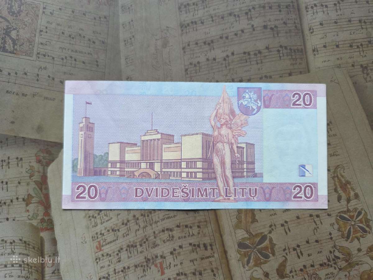 20 litų 2007 Lietuva - nuotraukos Nr. 2