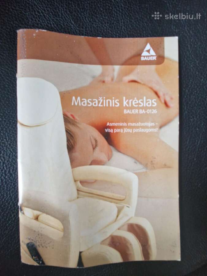 Masažinis krėslas Bauer Ba-0126 - nuotraukos Nr. 6