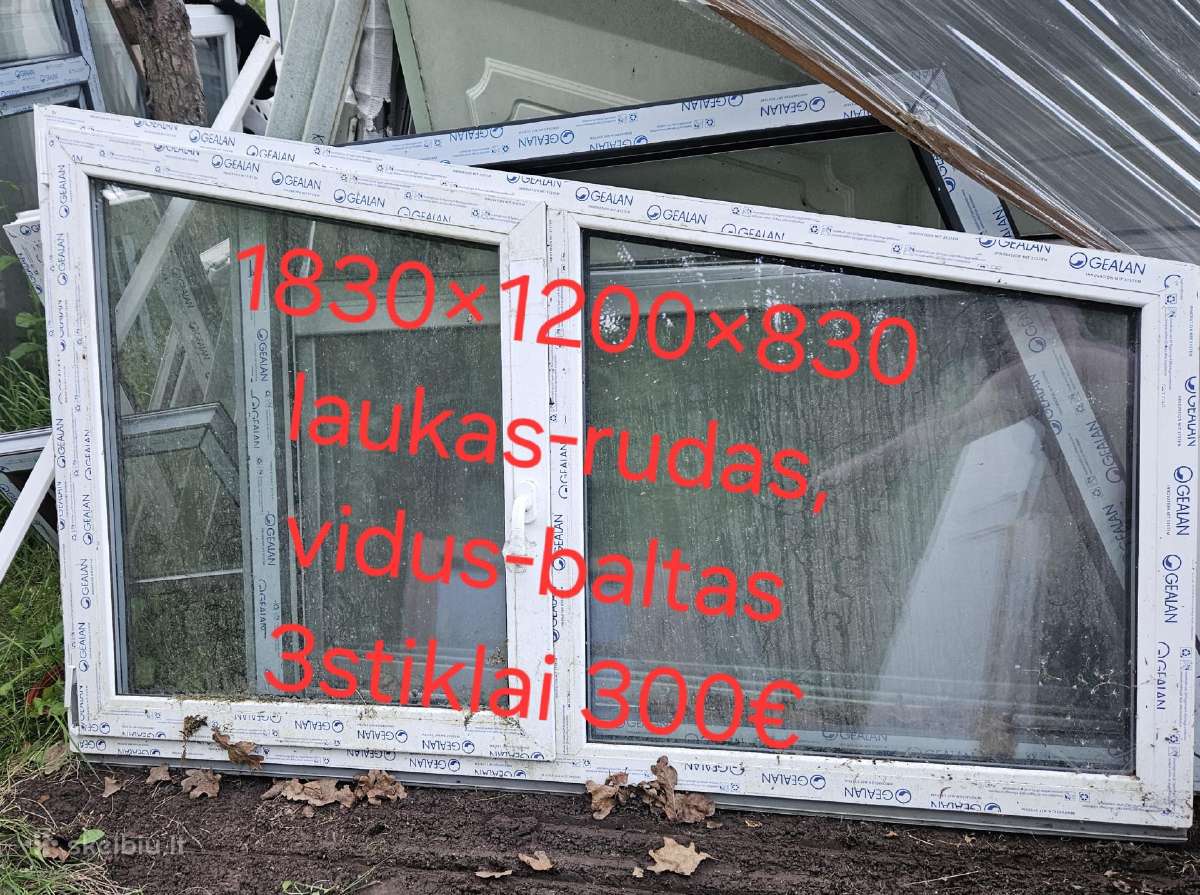 Parduodami Naudoti Plastikiniai Langai. - nuotraukos Nr. 12
