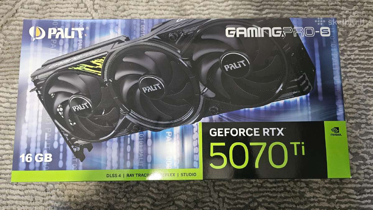 Palit Rtx 5070 Ti Gamingpro-s 16 GB