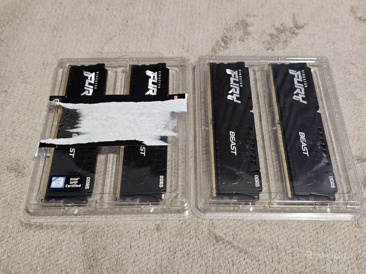64gb Kingston Fury Beast Ddr5 RAM 4x16gb