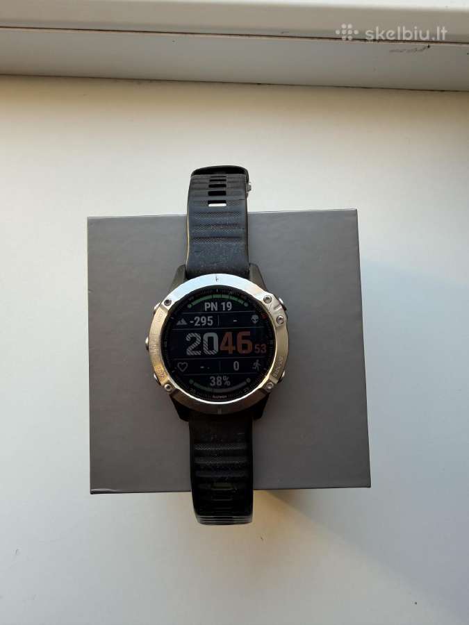 Garmin fenix 6 laikrodis