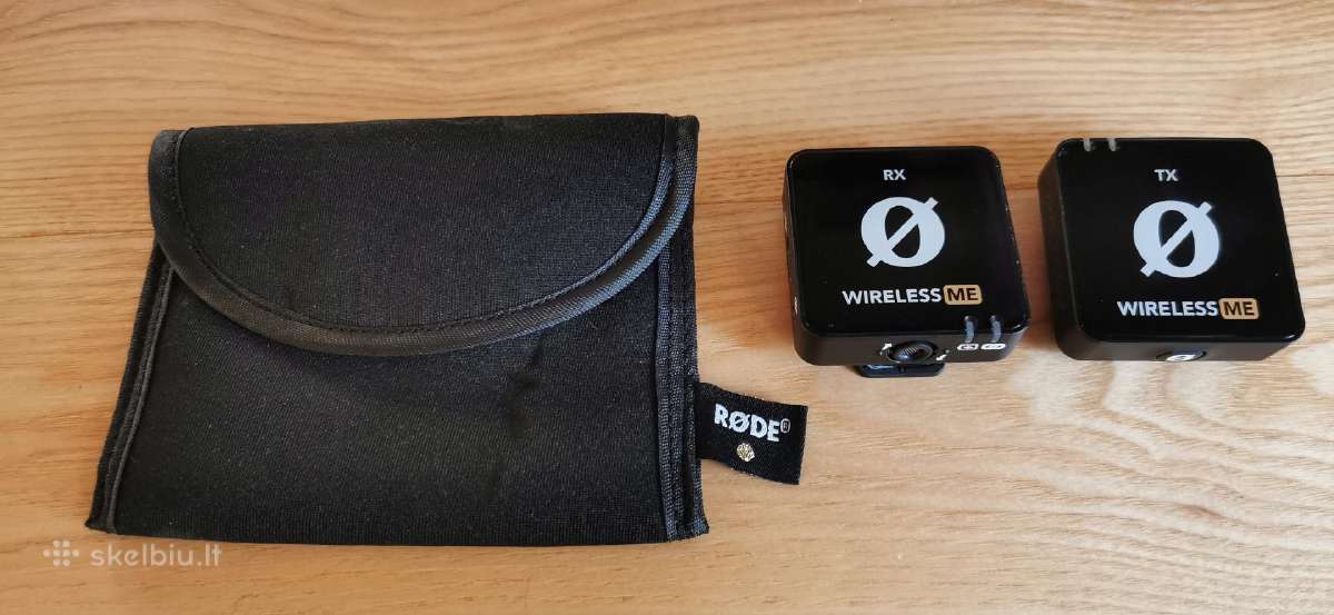 Rode Wireless Me mikrofonai Tx Rx