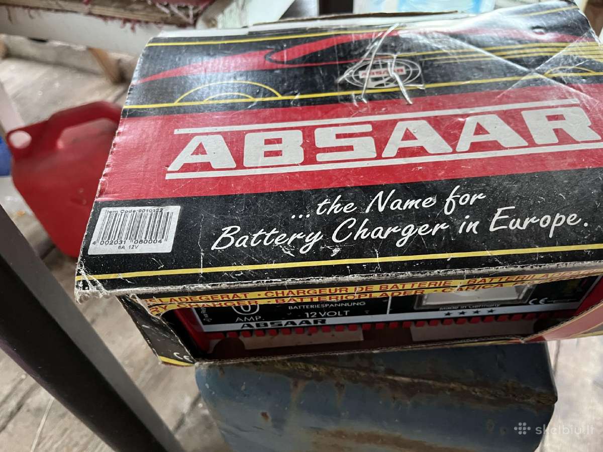 Pakrovejas akumuletoriaus 6amp absaar