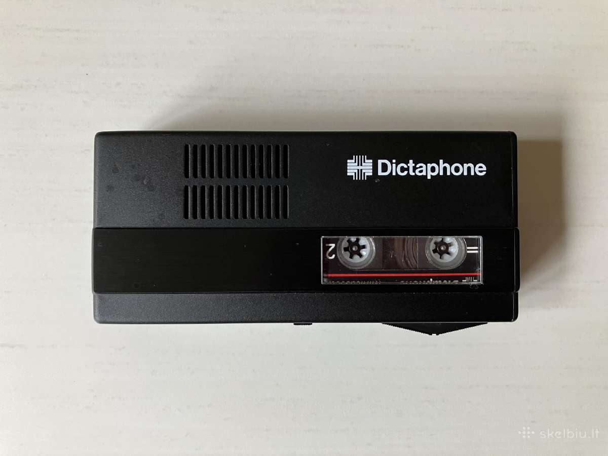 Diktofonas Dictaphone su kasete