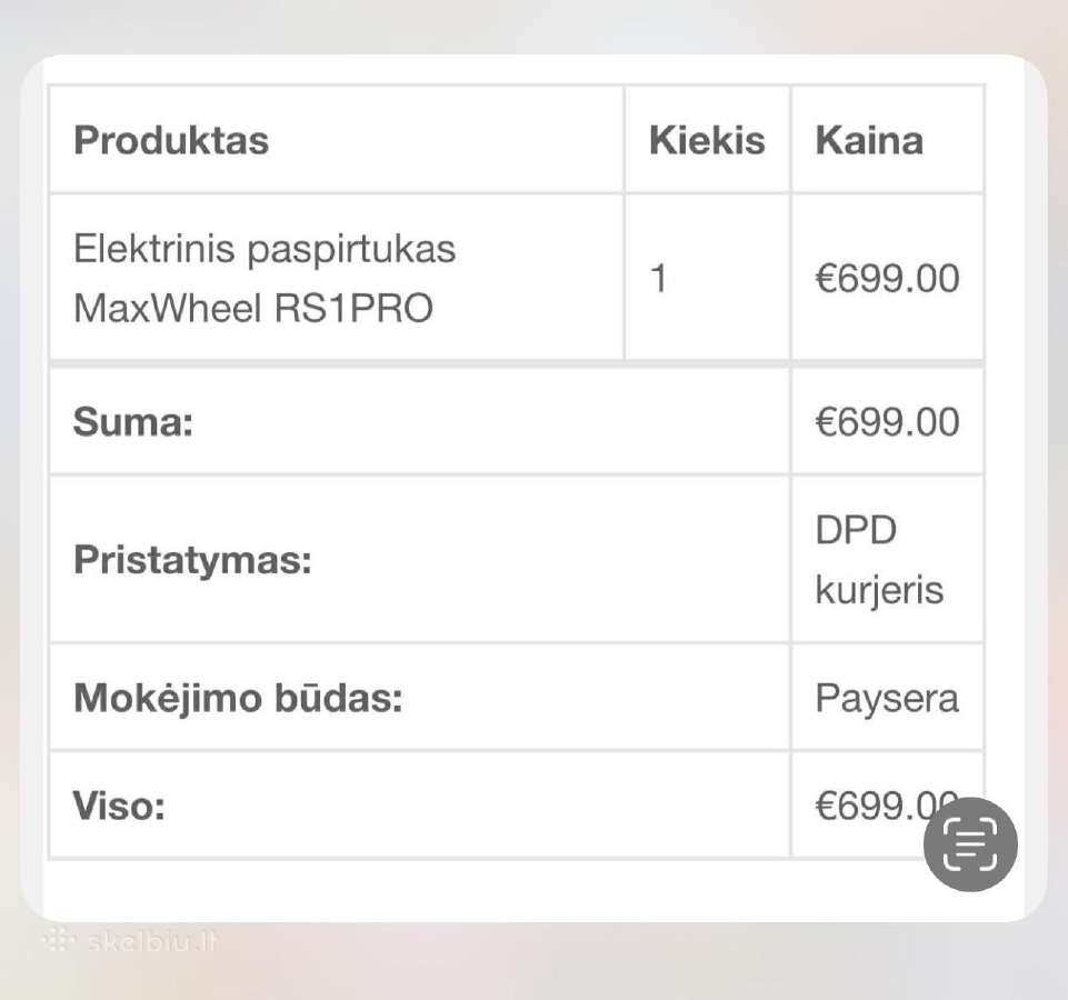 Maxwheel Rs1pro 2 vnt - nuotraukos Nr. 2