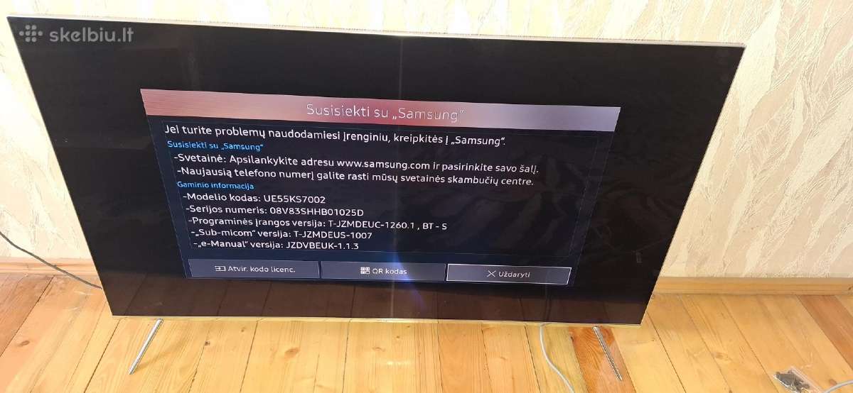 Naudotas TV Samsung 55