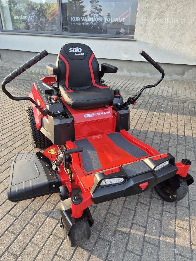 Traktoriukas nulinio apsisukimo AL-ko Zt18 108 A - nuotraukos Nr. 3