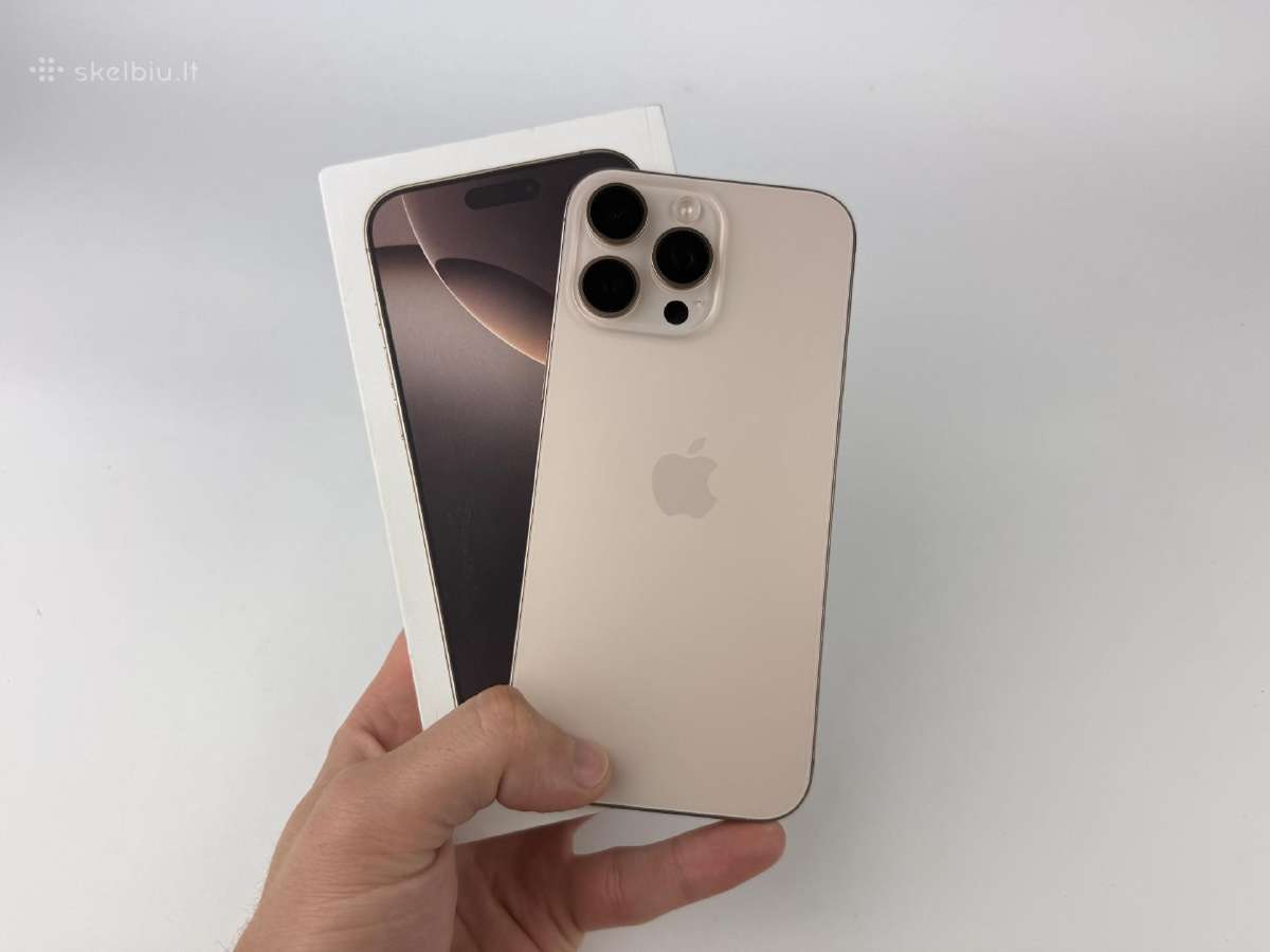 iPhone 16 Pro Max 256gb Desert Titanium