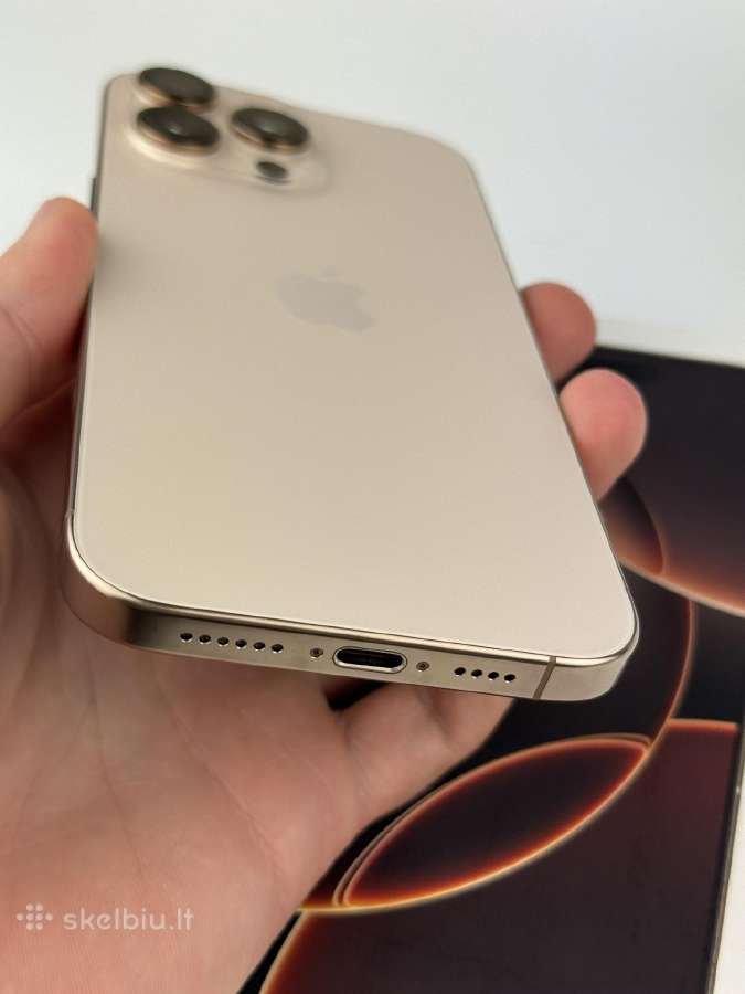 iPhone 16 Pro Max 256gb Desert Titanium - nuotraukos Nr. 4