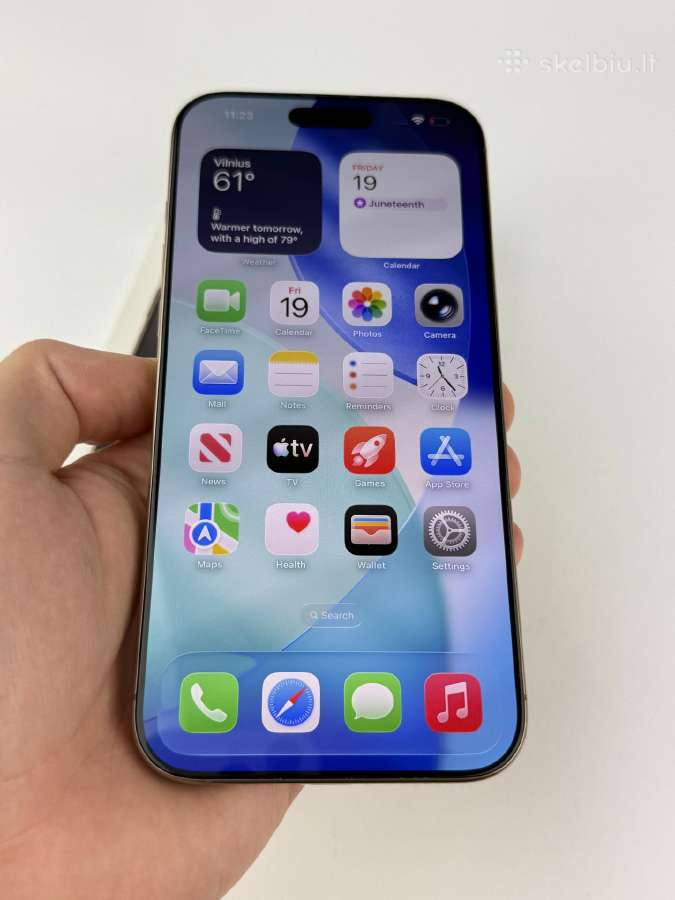 iPhone 16 Pro Max 256gb Desert Titanium - nuotraukos Nr. 9