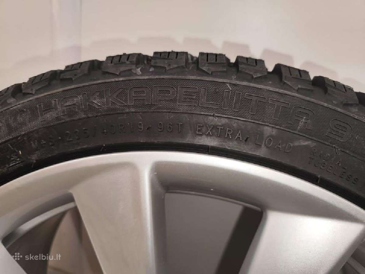 New Tesla Model 3 R19 Winter Wheel Set (Nokian) - nuotraukos Nr. 4