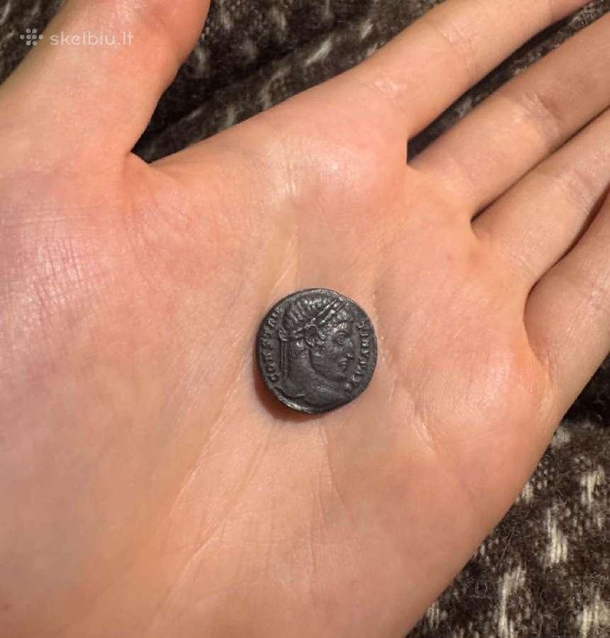 Tikra bronzinė Romos moneta (folis)