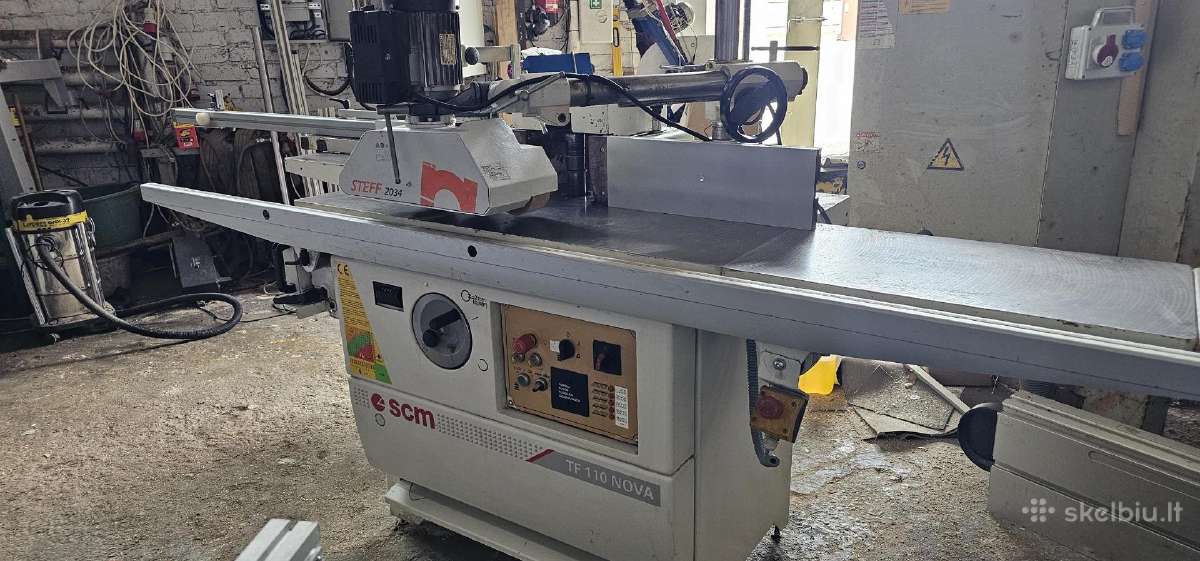 Medienos frezavimo staklės Scm T110 Nova (Italy)