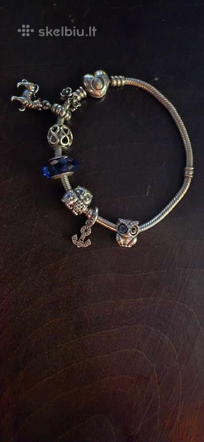 Sidabrinė Pandora apyrankė 19cm