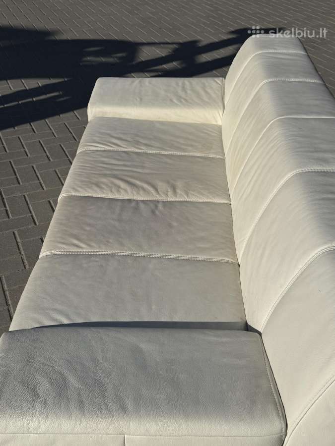 Odine balta sofa - nuotraukos Nr. 4