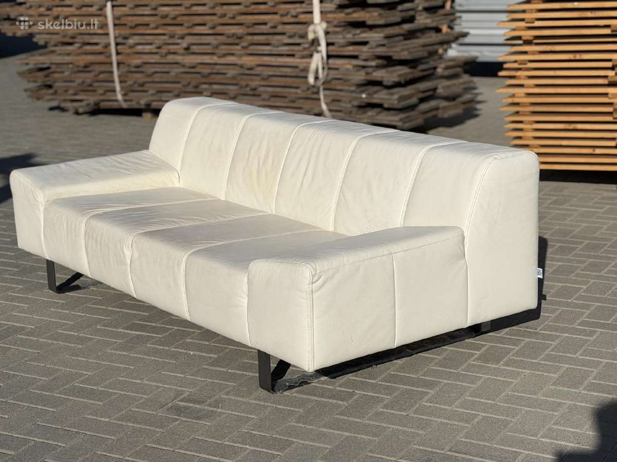 Odine balta sofa - nuotraukos Nr. 2