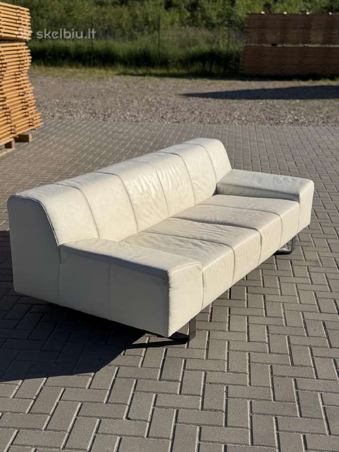 Odine balta sofa - nuotraukos Nr. 3