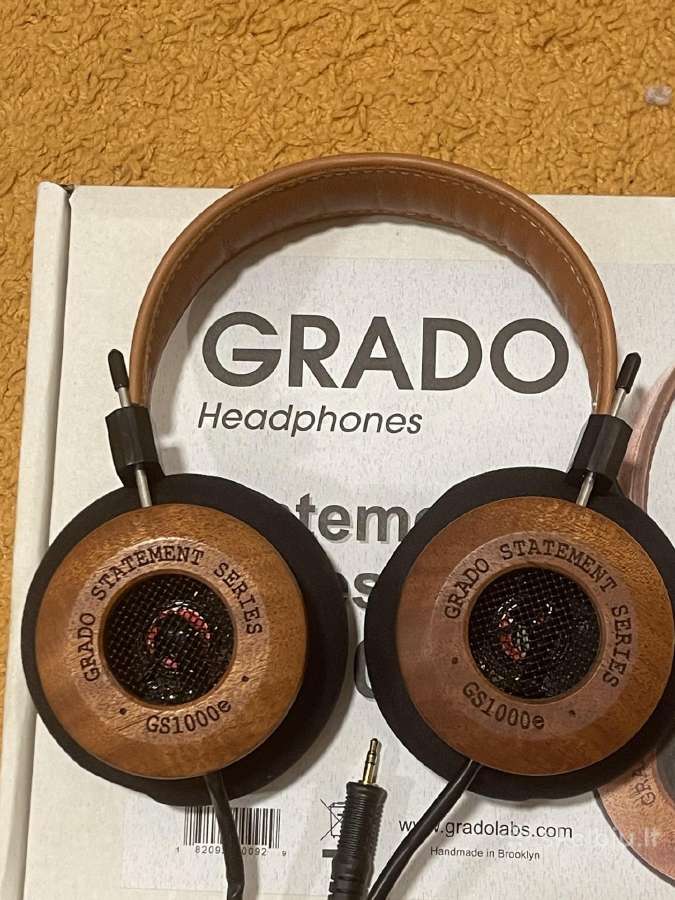Grado Gs1000e (Statement Series) Usa - nuotraukos Nr. 3