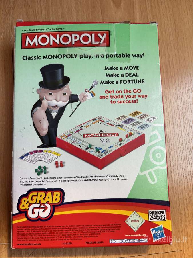 Parduodamas žaidimas monopolis - nuotraukos Nr. 2