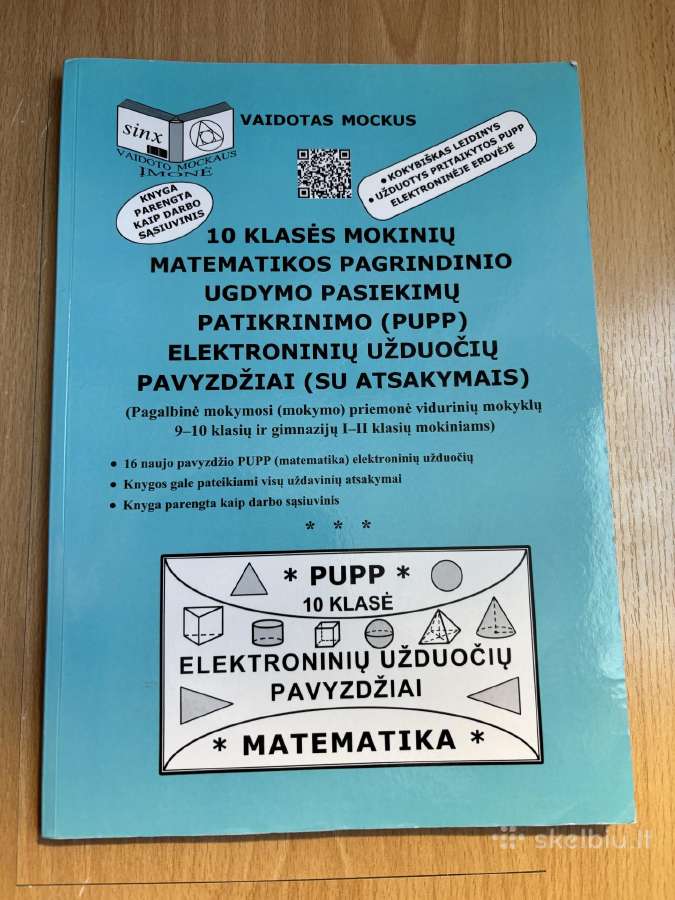 Parduodamos matematikos pratybos