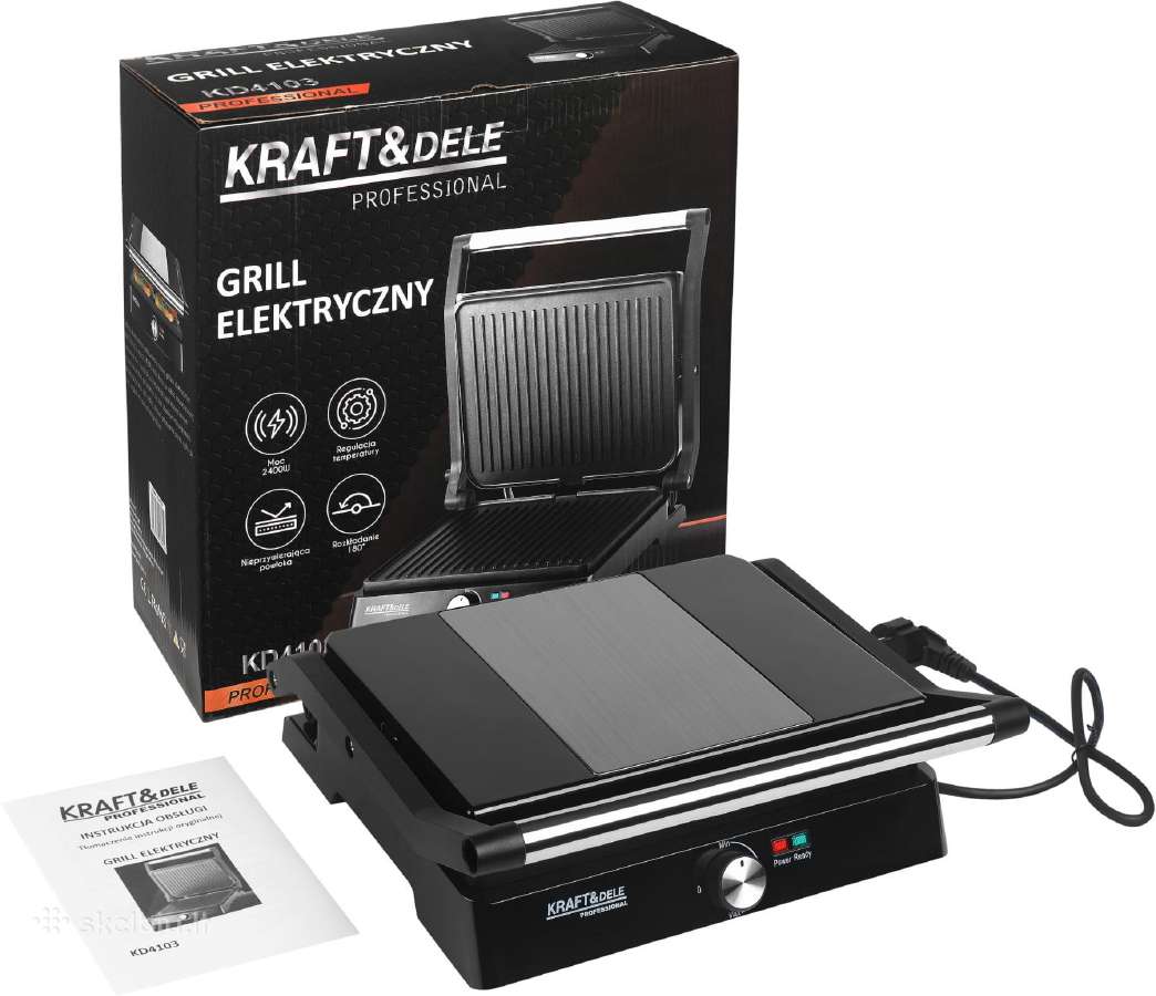 Elektrinis Grilis 2400 W - nuotraukos Nr. 2