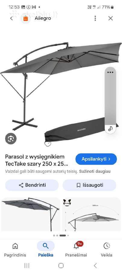 Lauko skėtis - nuotraukos Nr. 6