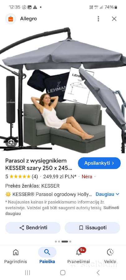 Lauko skėtis - nuotraukos Nr. 7